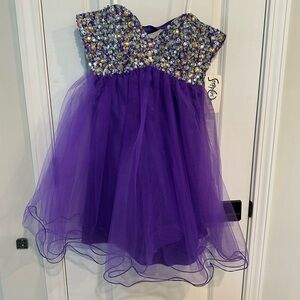 Purple Homecoming Dress